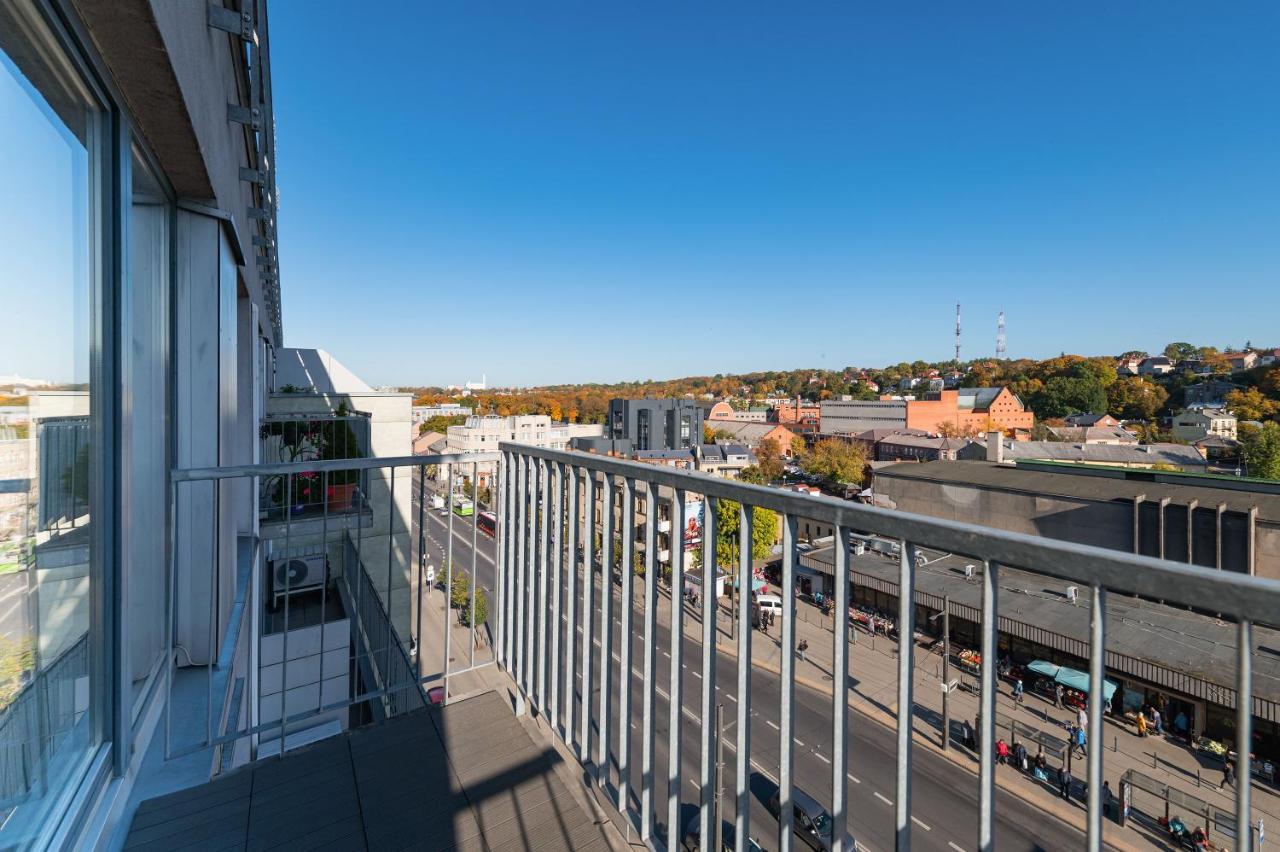 Panoramic City Centre Apartment By Polo Apartments Kaunas Exterior photo