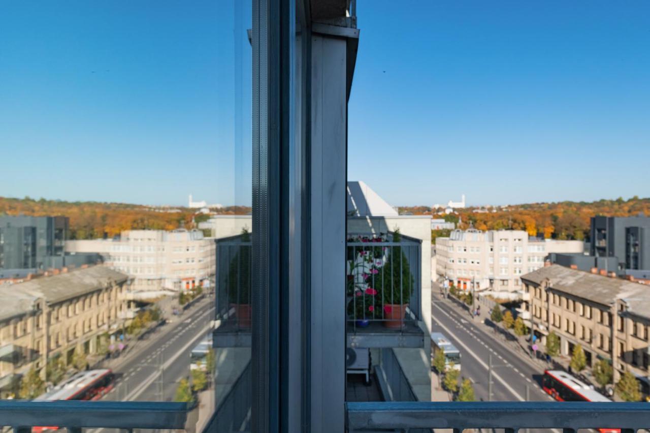 Panoramic City Centre Apartment By Polo Apartments Kaunas Exterior photo